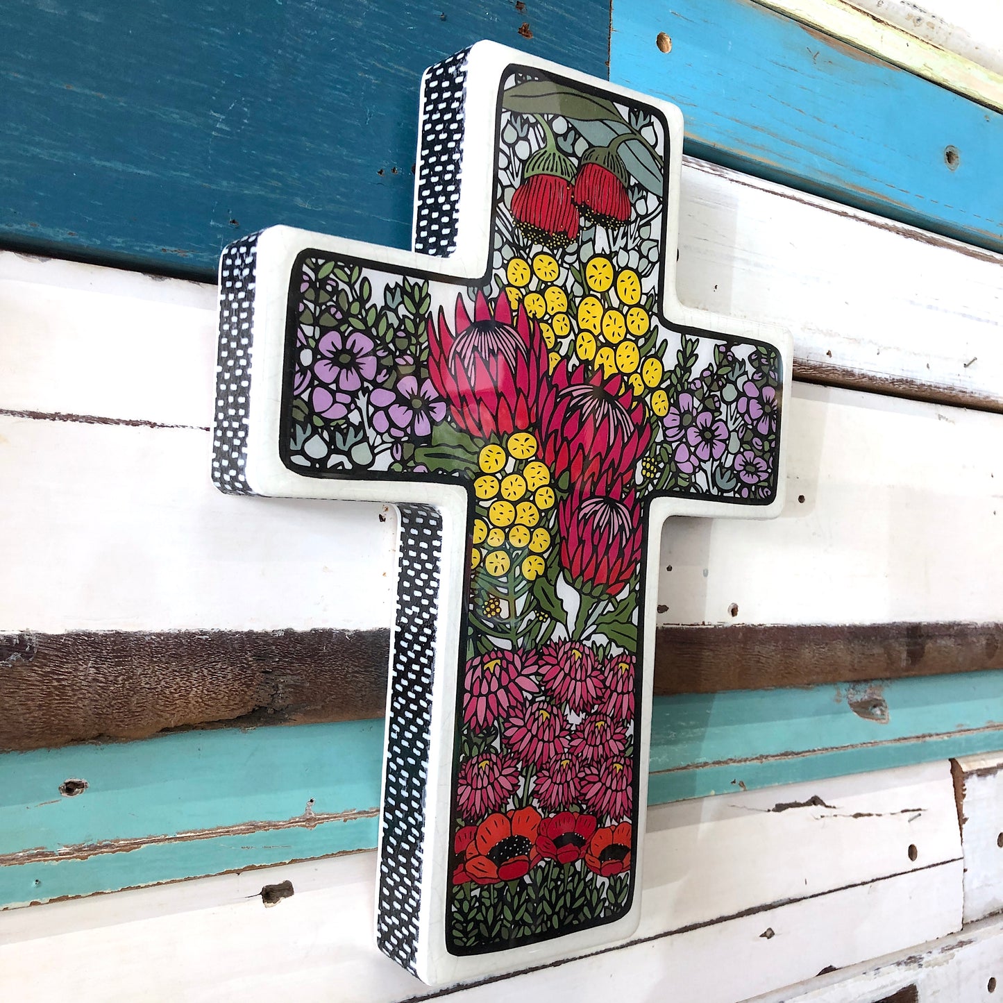 Lost & Found Wildflower Cross