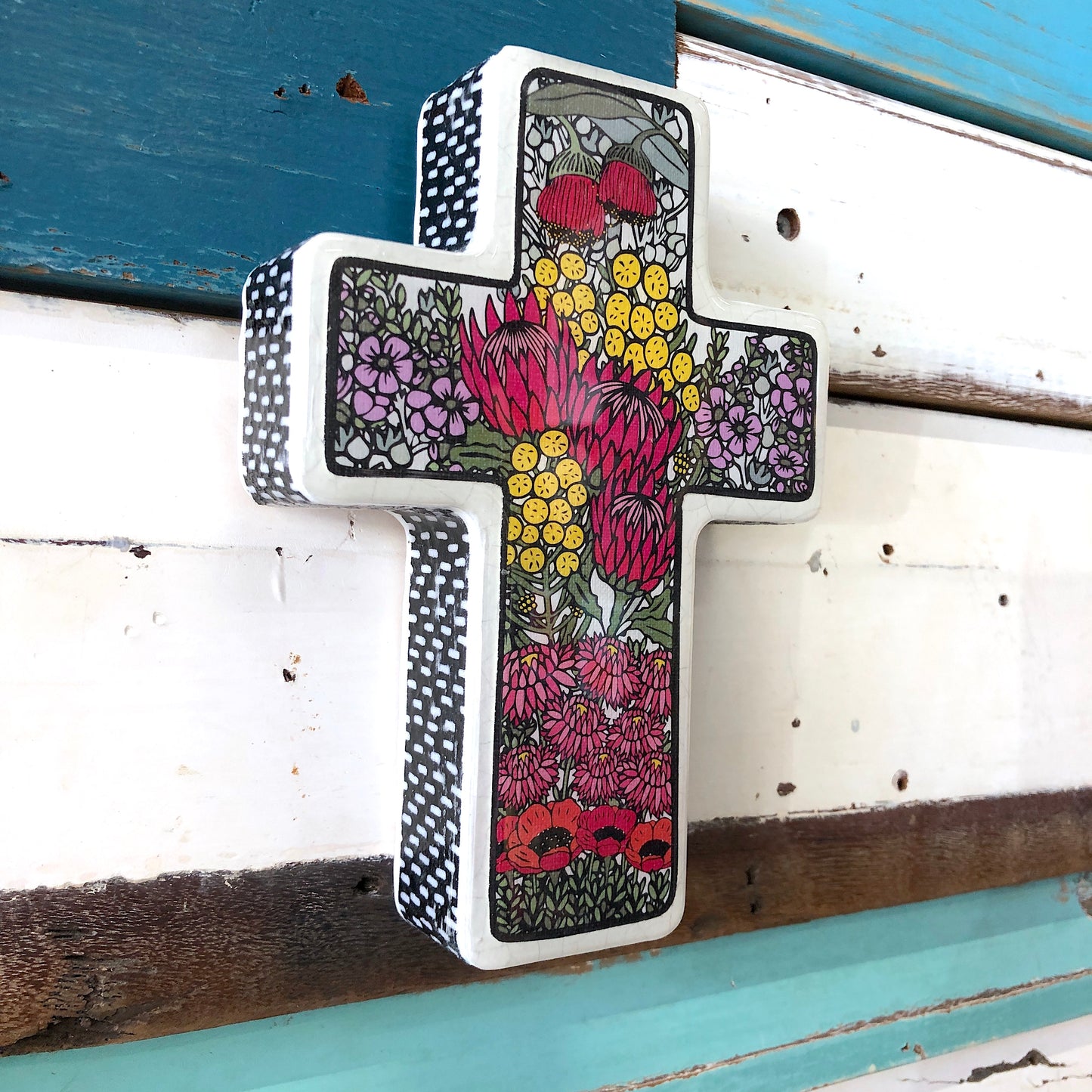 Lost & Found Wildflower Cross