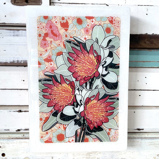 XL Woodblock - Murchison Rose