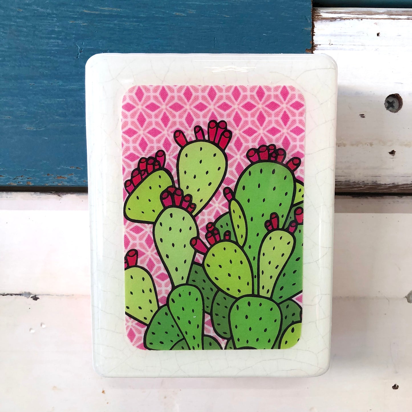 Mini Woodblock - Cactus Juice