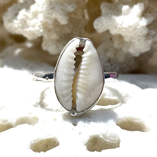 Cowrie Shell Ring