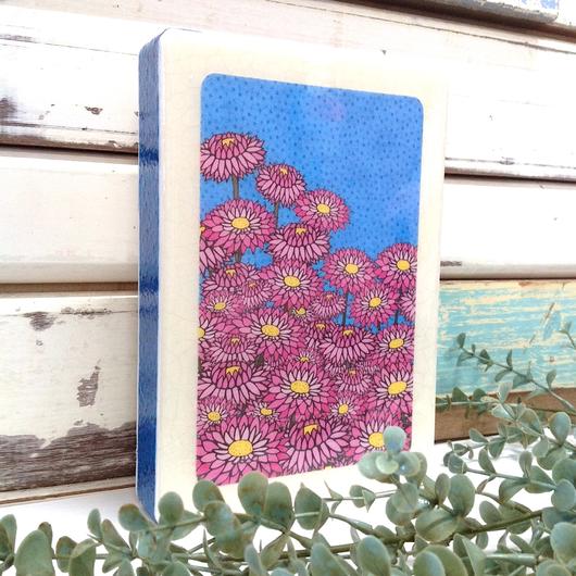Medi Woodblock - Pink Everlasting