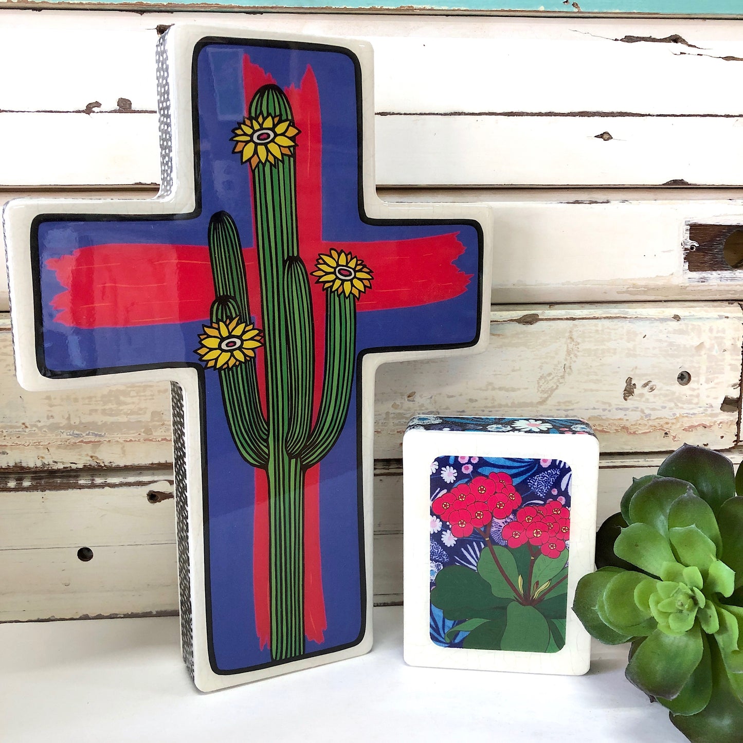 Saguaro Pop Cross - Large