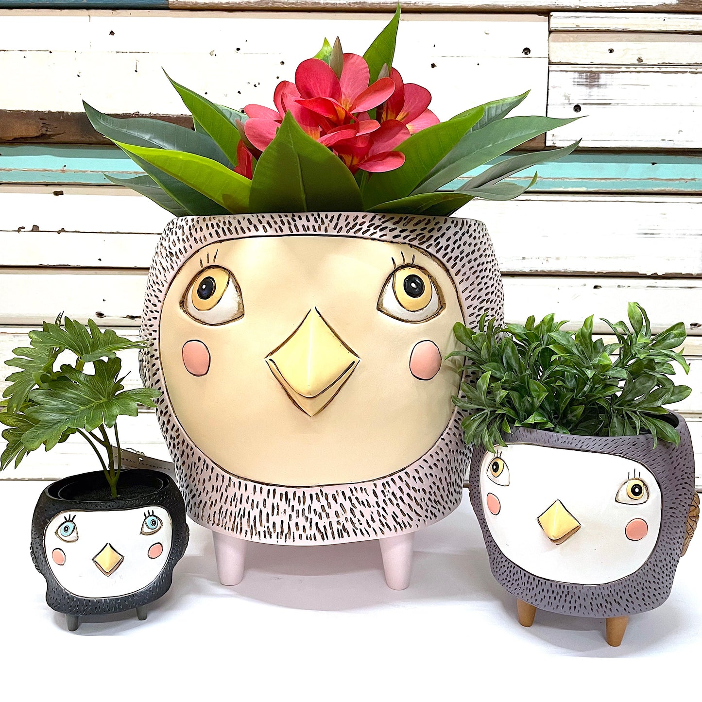 Birdie Purple Planter