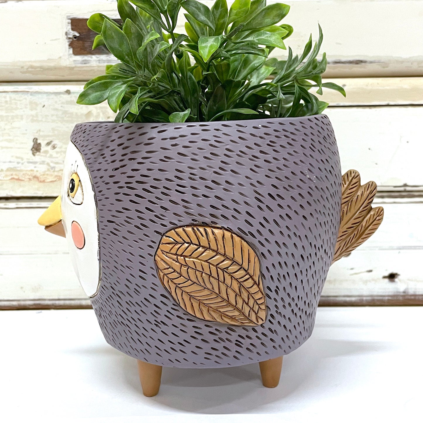 Birdie Purple Planter