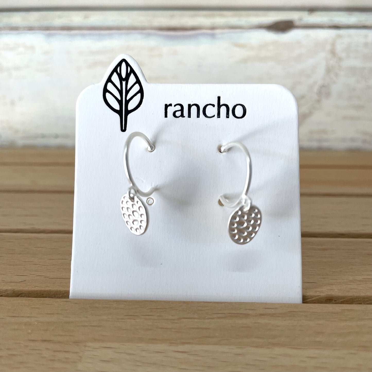 RANCHO DESIGN Kiwi Silver Earrings