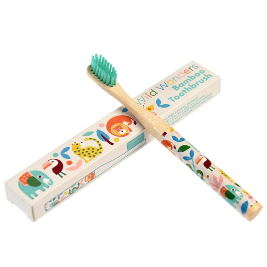 REX LONDON Wild Wonders Bamboo Toothbrush