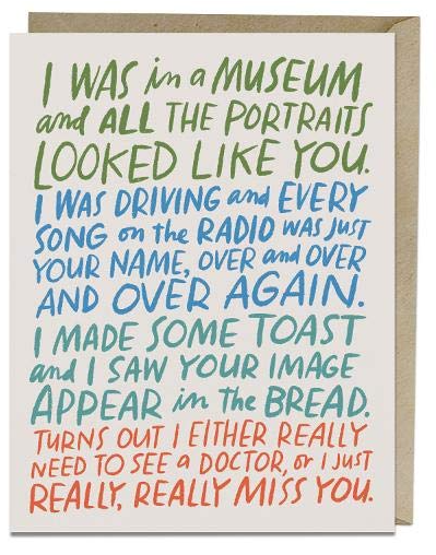 Really Miss You Card