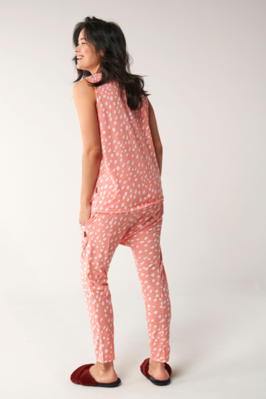 Speckle Pink Drop Crotch Pant - WAS $59.00 ~ NOW $35.40