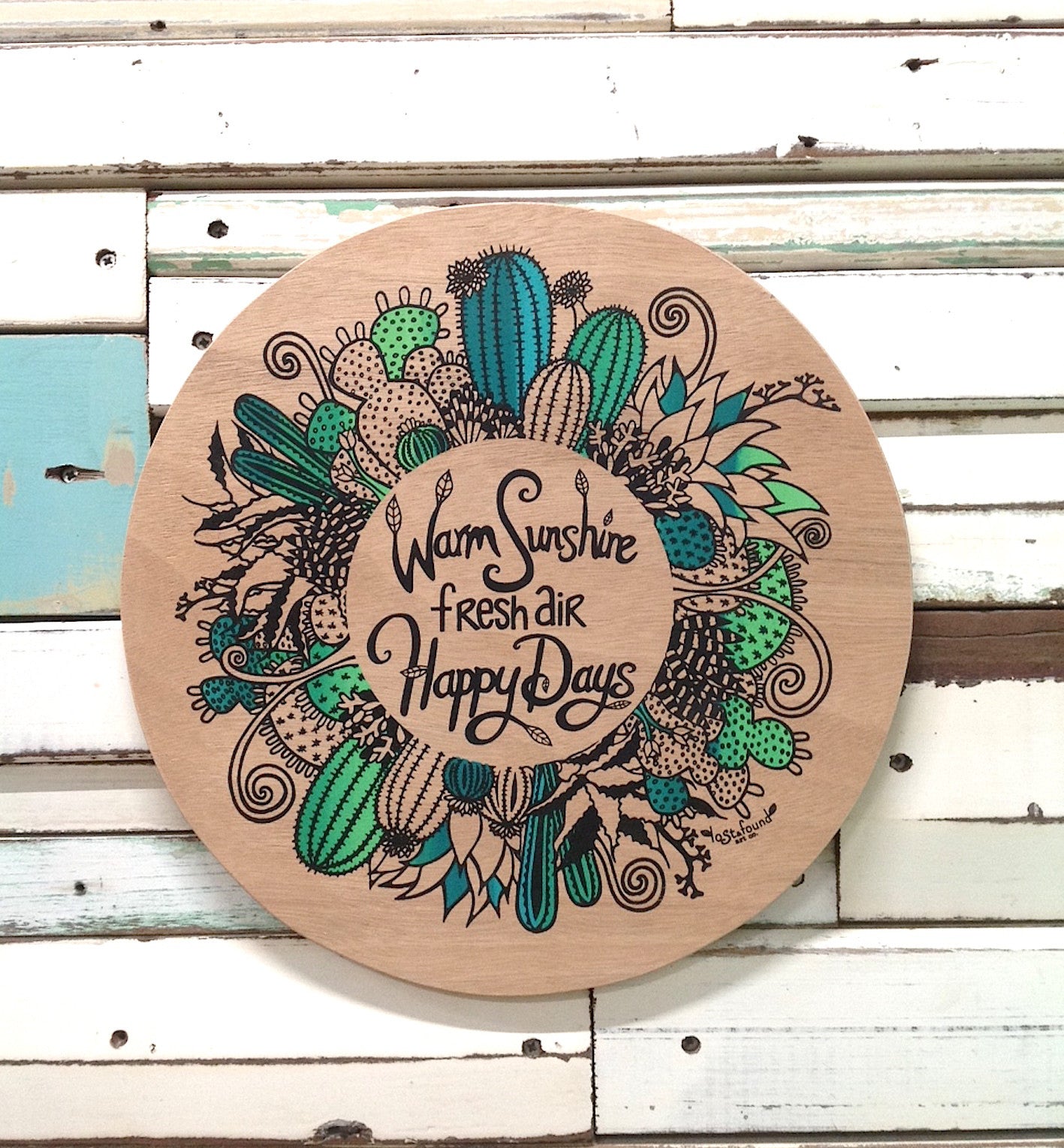 Warm Sunshine Ply Print