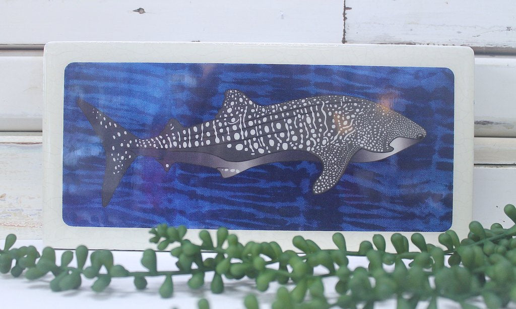 Ningaloo Whaleshark Woodblock