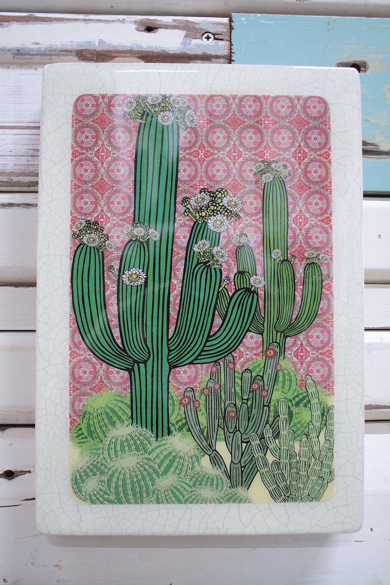 Maxi Woodblock - Saguaro Cactus