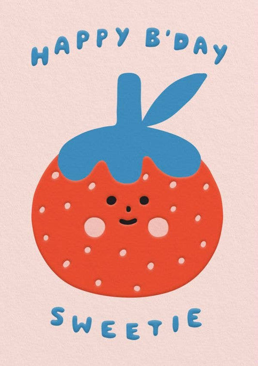 Happy Birthday Sweetie Card