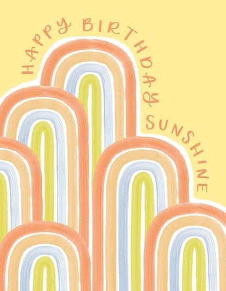 Sunshine Birthday Card