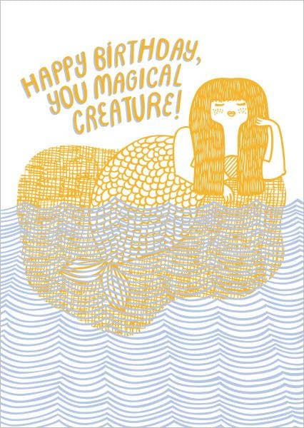 Magical Mermaid Card