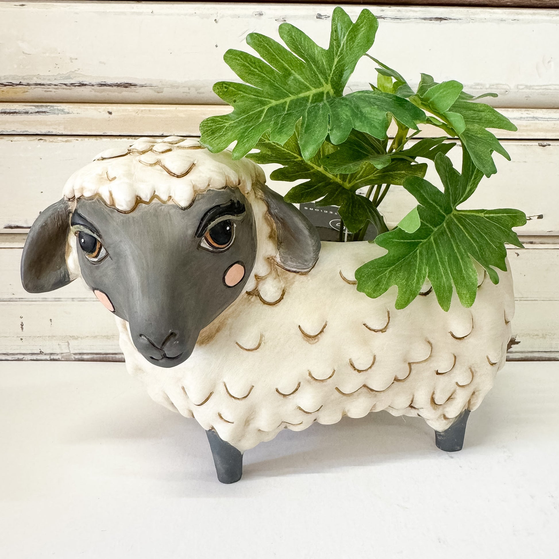 Sheep-shaped planter Allen Designs | Black Sheep Planter