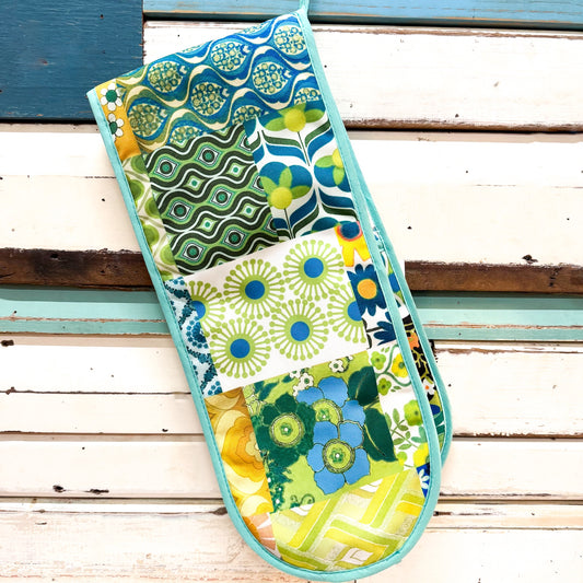  Anna Chandler Design - Double Oven Mit - Seventies