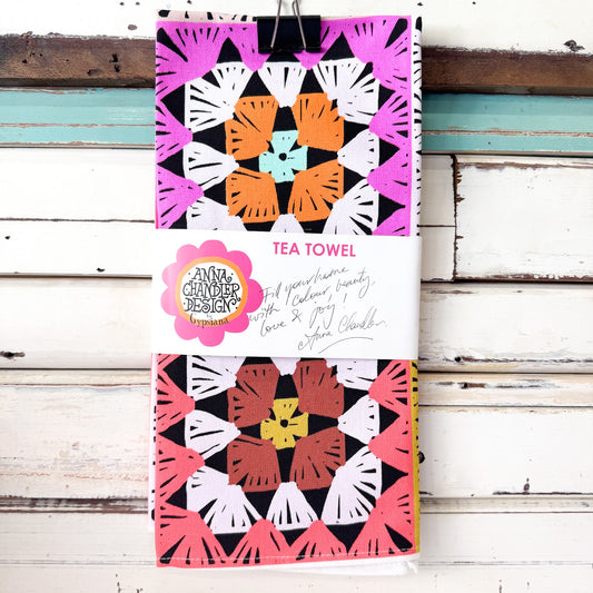 Anna Chandler Design - Tea Towel - Crochet
