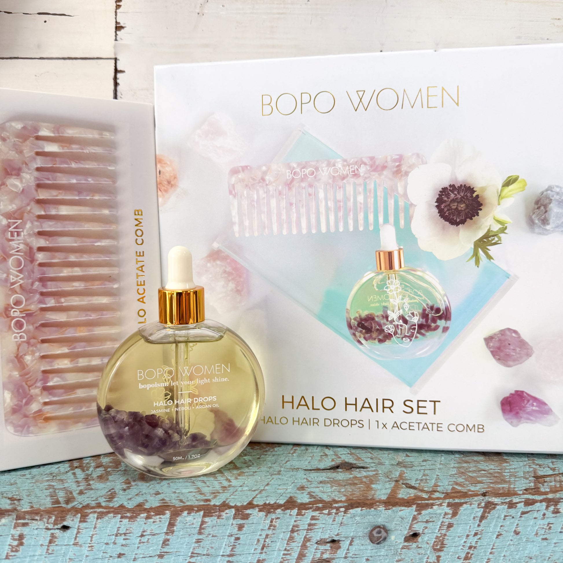 Bopo Women - Halo Hair Drops Gift Set