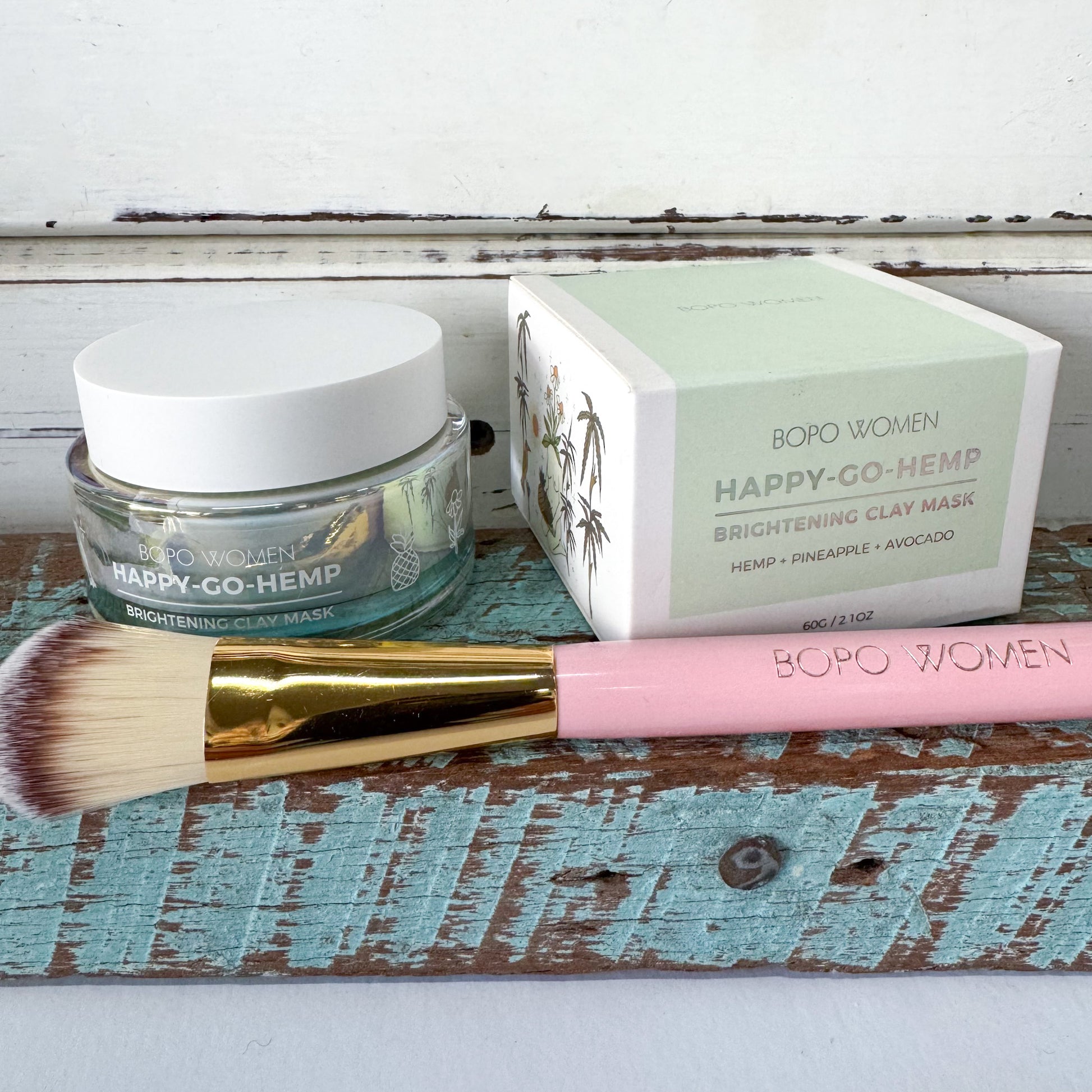 Bopo Women - Happy-Go-Hemp Clay Mask