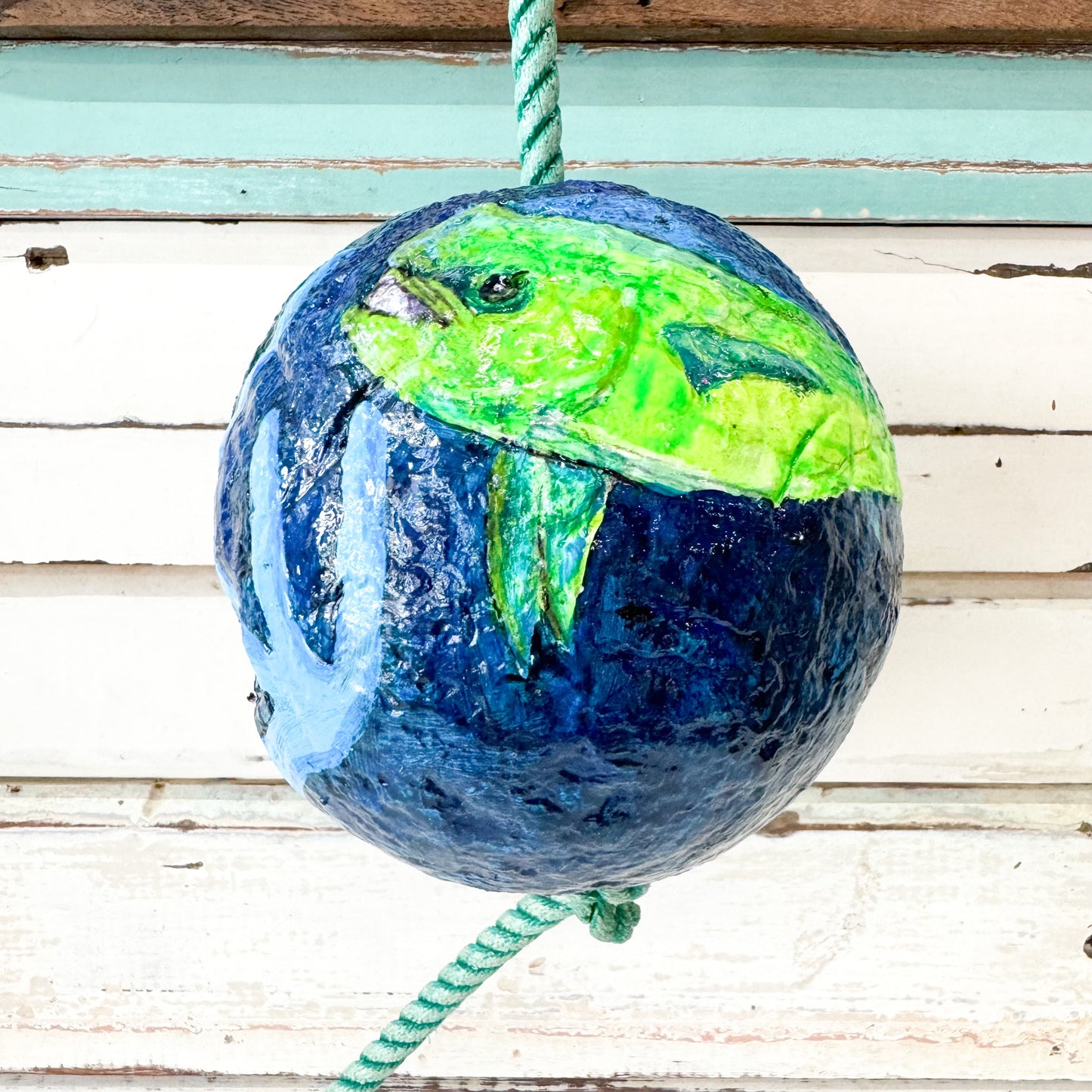 CYNTHIA FLETCHER Mahi Mahi Blue Float