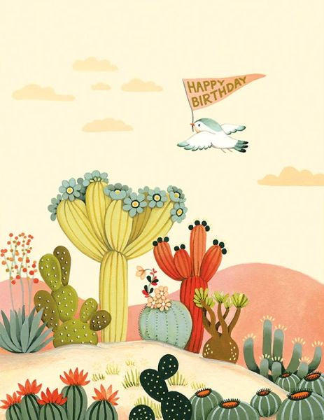 Cactus Birthday Card