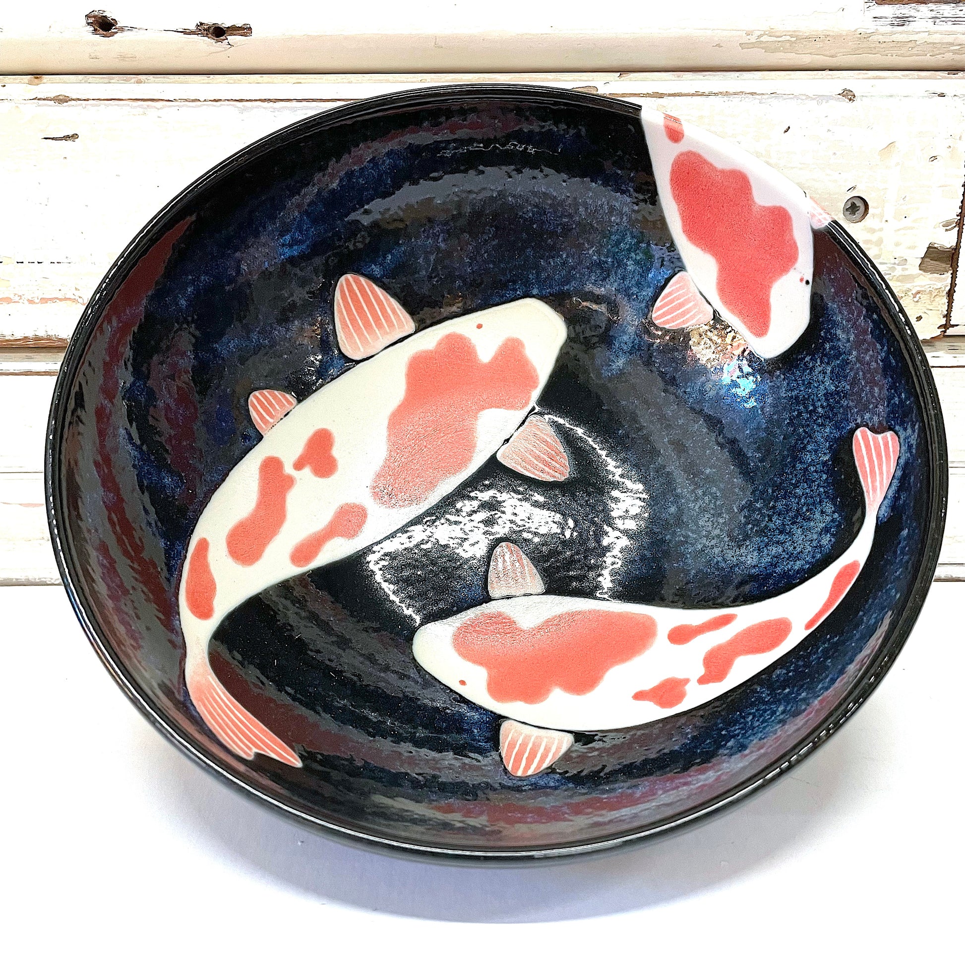 Concept Japan - Aizome Koi Carp Donburi Bowl
