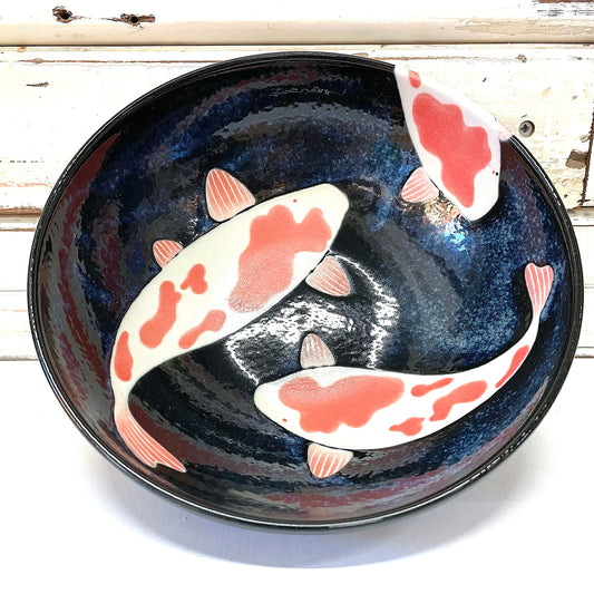 Concept Japan - Aizome Koi Carp Donburi Bowl