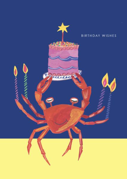 Crab & Cake Card