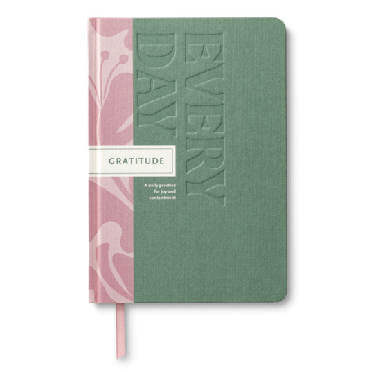 Green and pink journal with 'Every Day Gratitude' text Every Day Journal - Gratitude