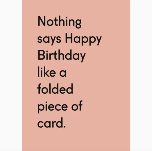 Folded Card