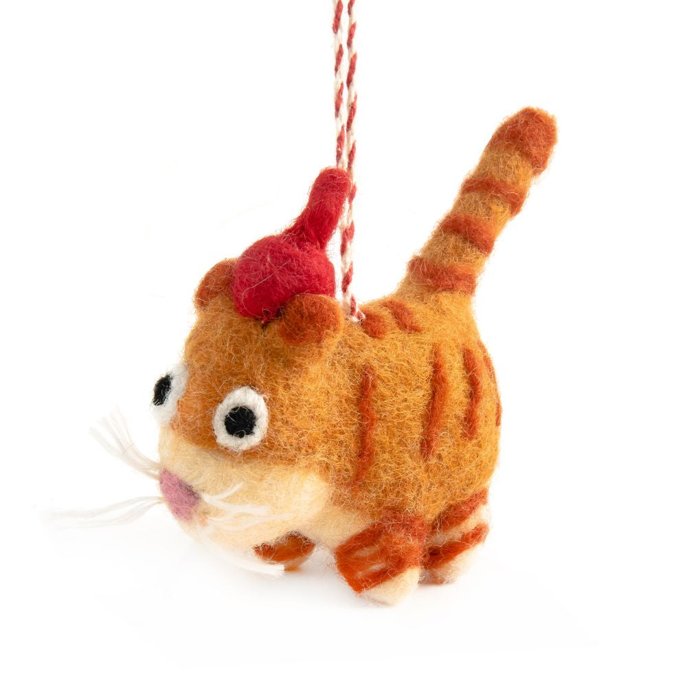 Felt Cat Ginger