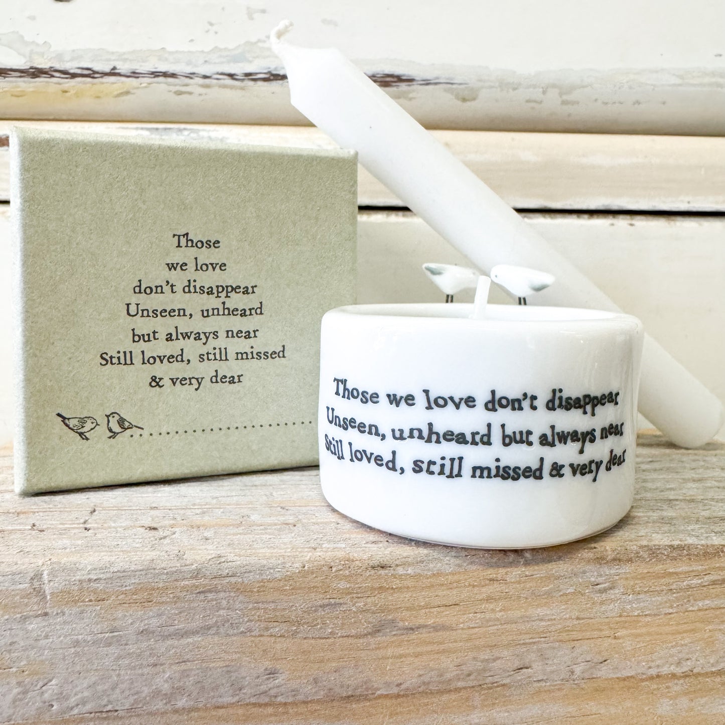Those We Love Bird Candle Holder