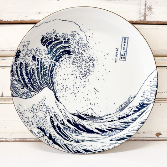 Hokusai Fuji Plate