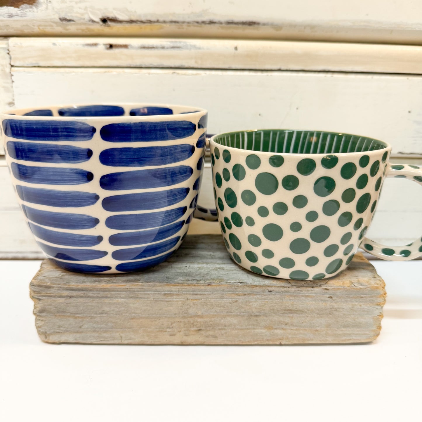 Boss Chino Mug - Blue Stripe