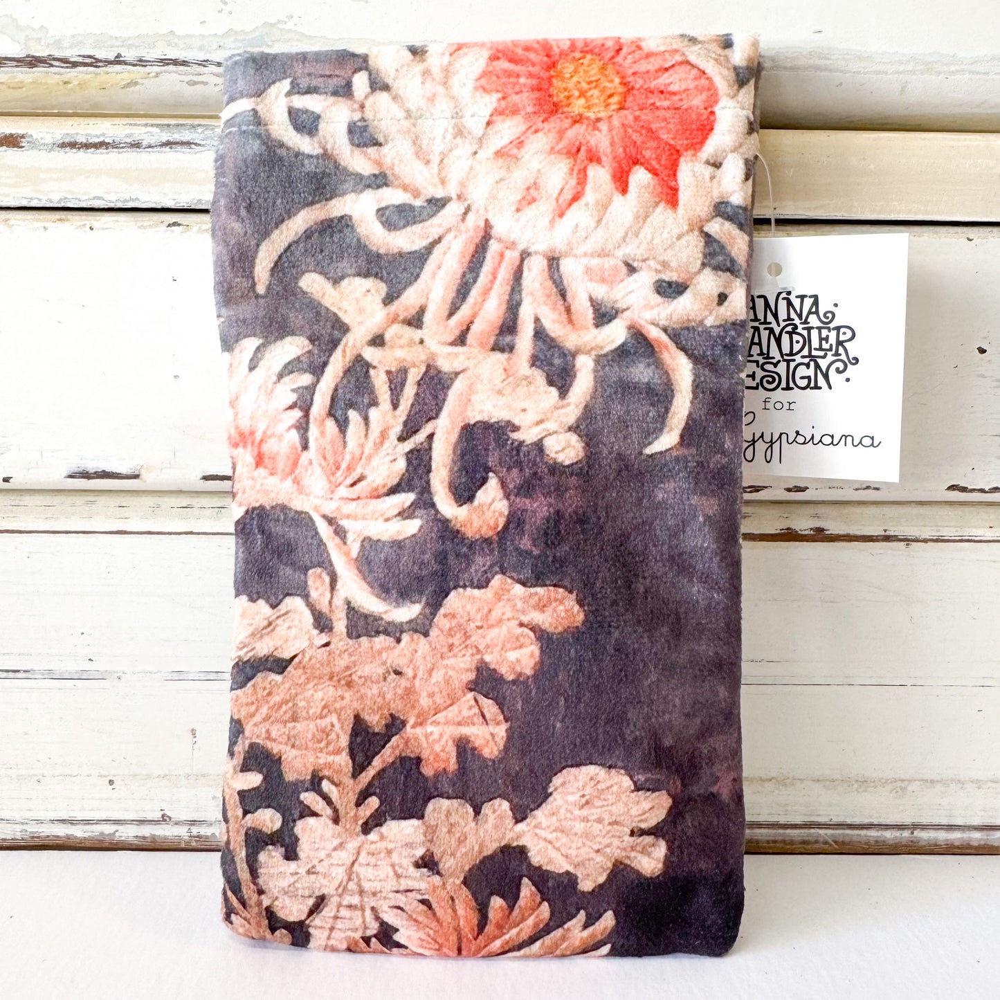 Velvet Glasses Case - Faded Grandeur