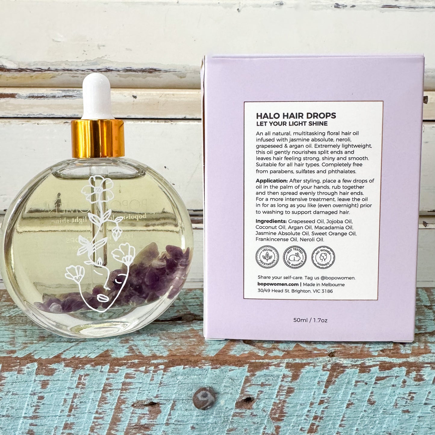Halo Hair Drops Hair Oil