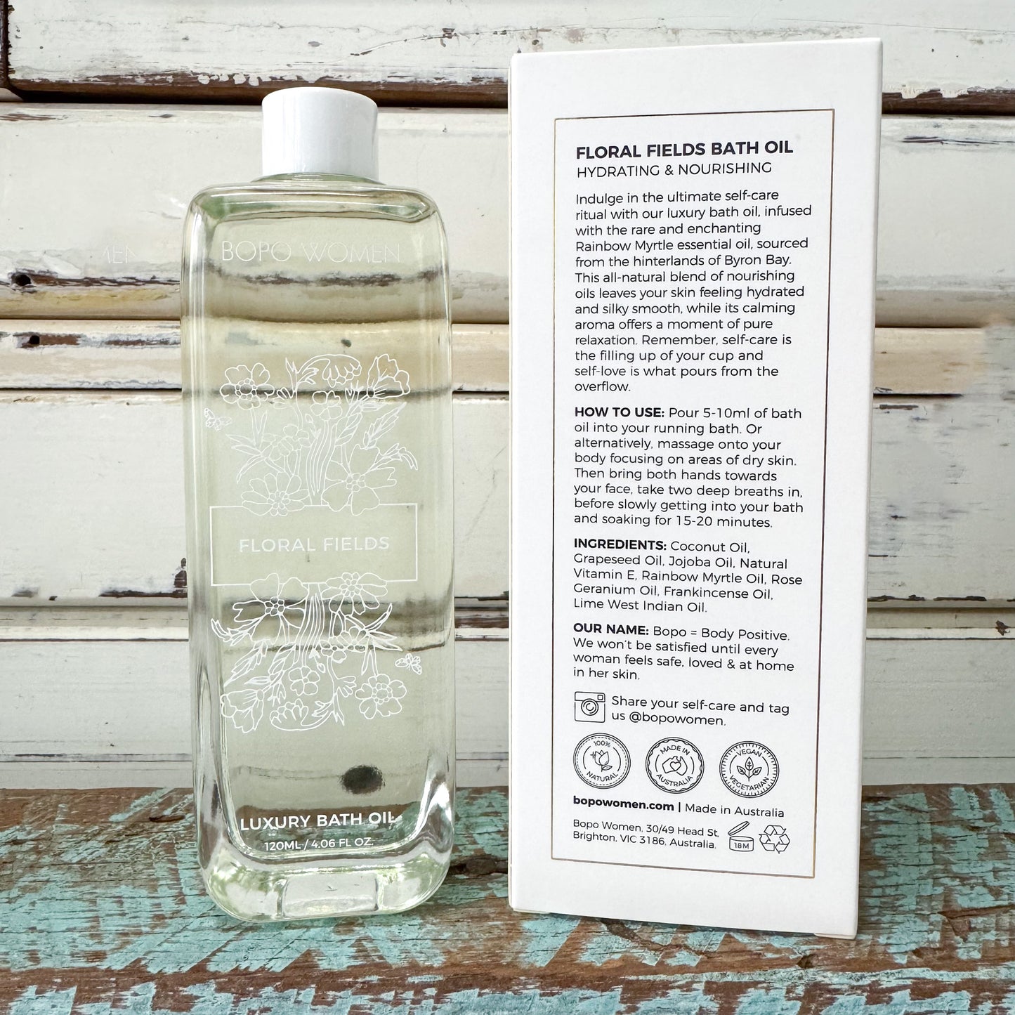 Floral Fields Luxury Bath Oil