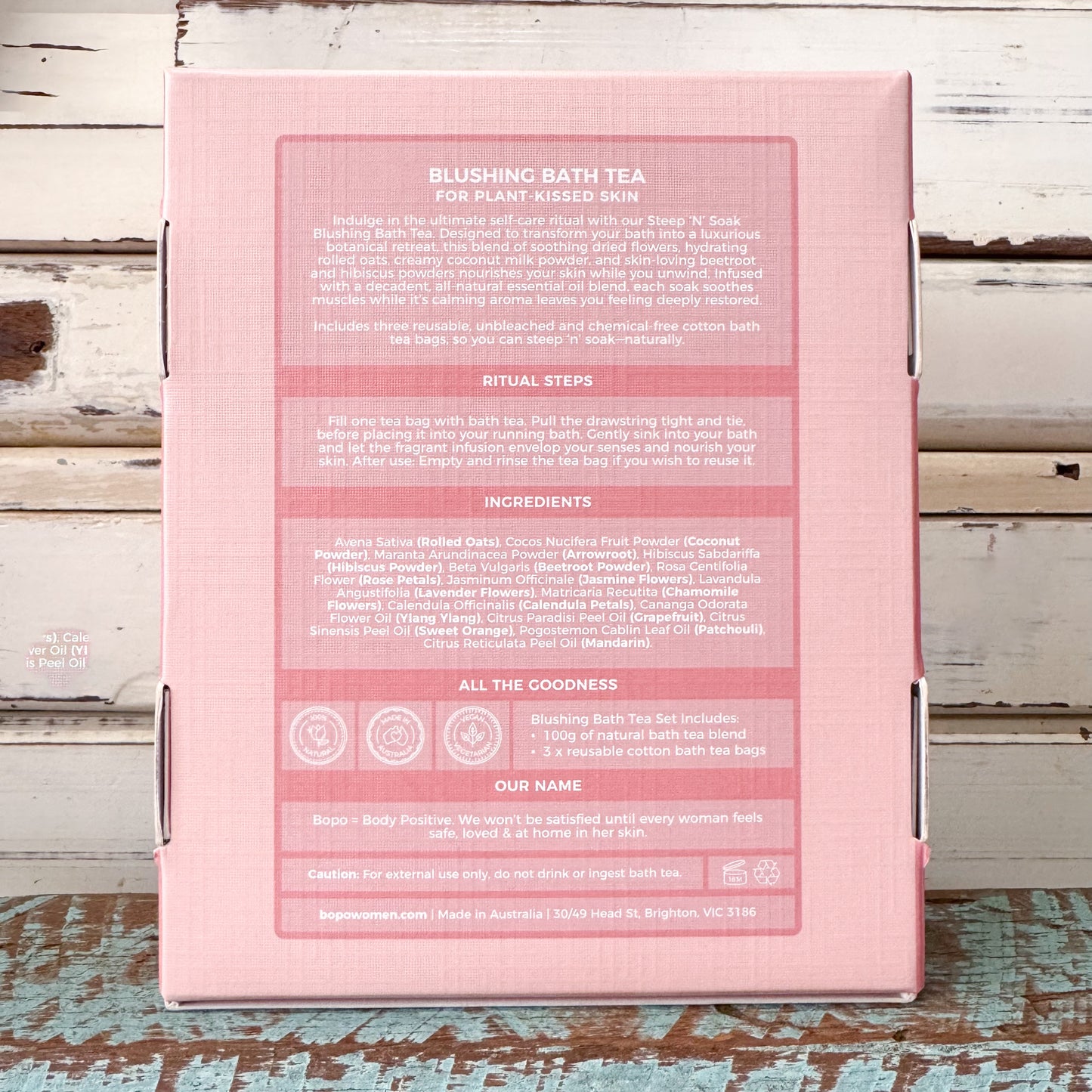 Blushing Bath Tea