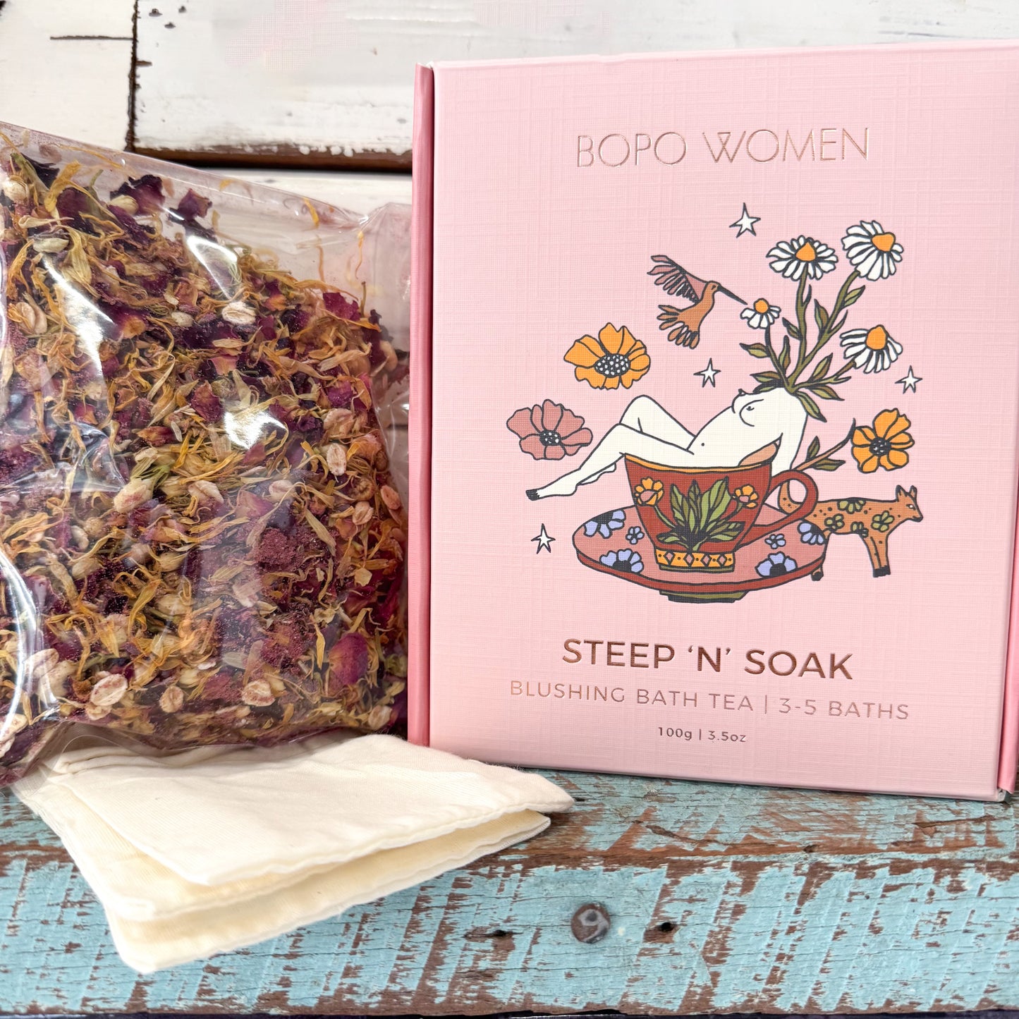 Blushing Bath Tea
