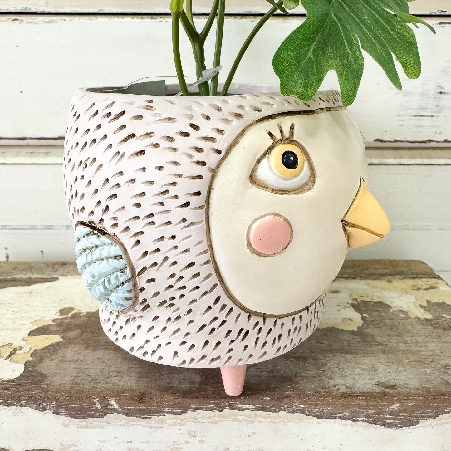 Baby Birdie Pink Planter