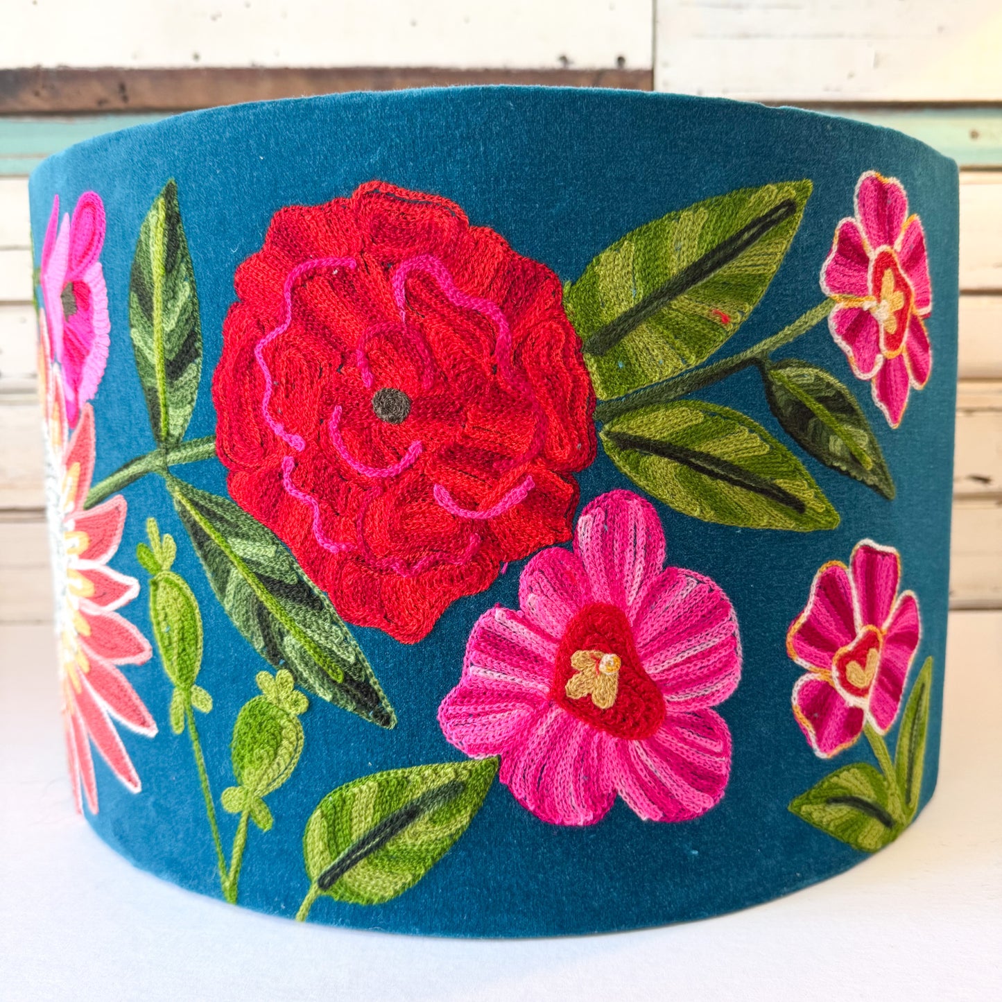 Tropical Garden Teal Shade