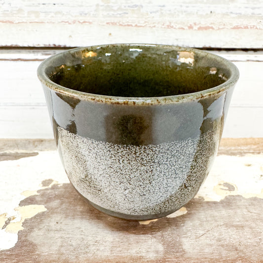 Oribe Shirohake Tea Cup