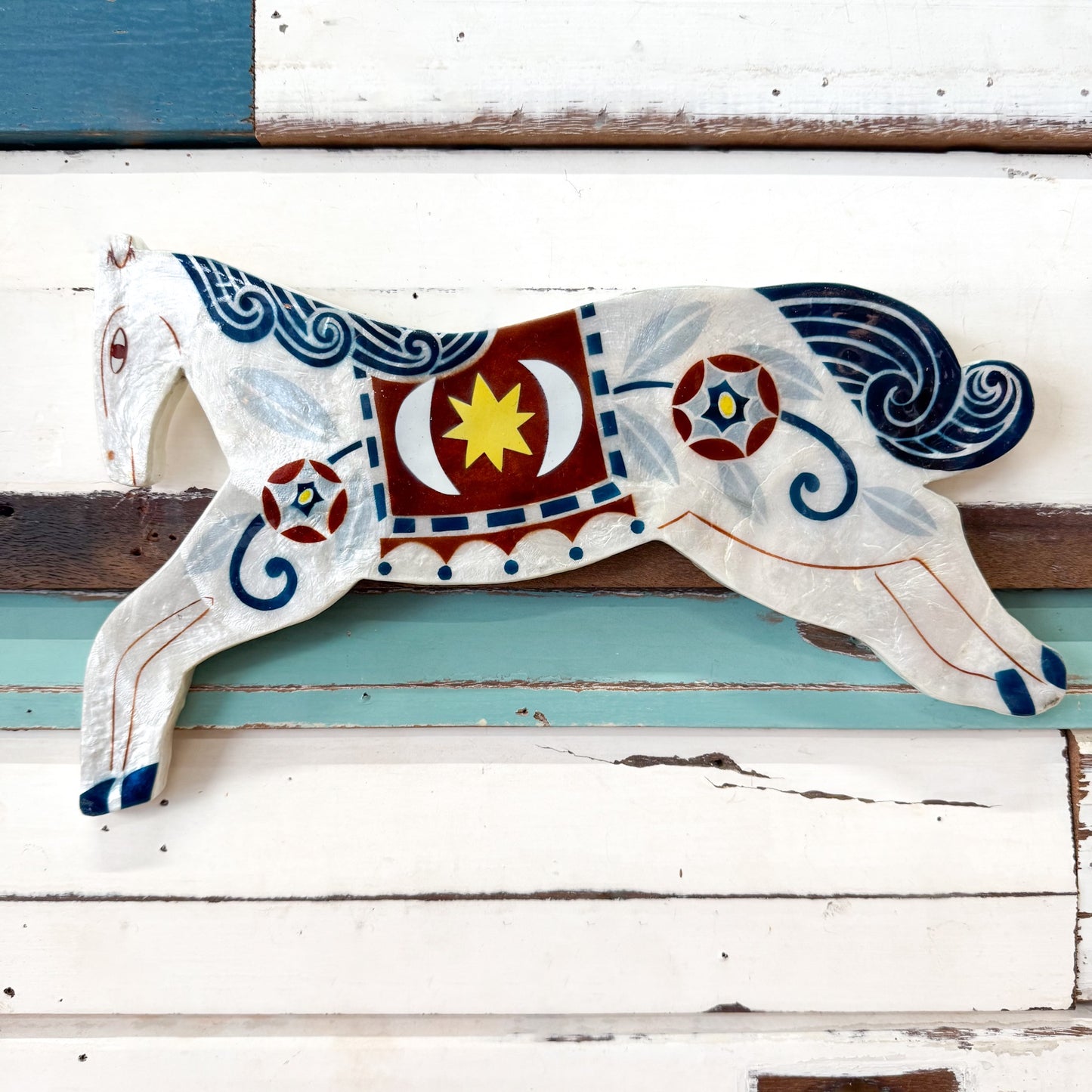 Paloma White Horse