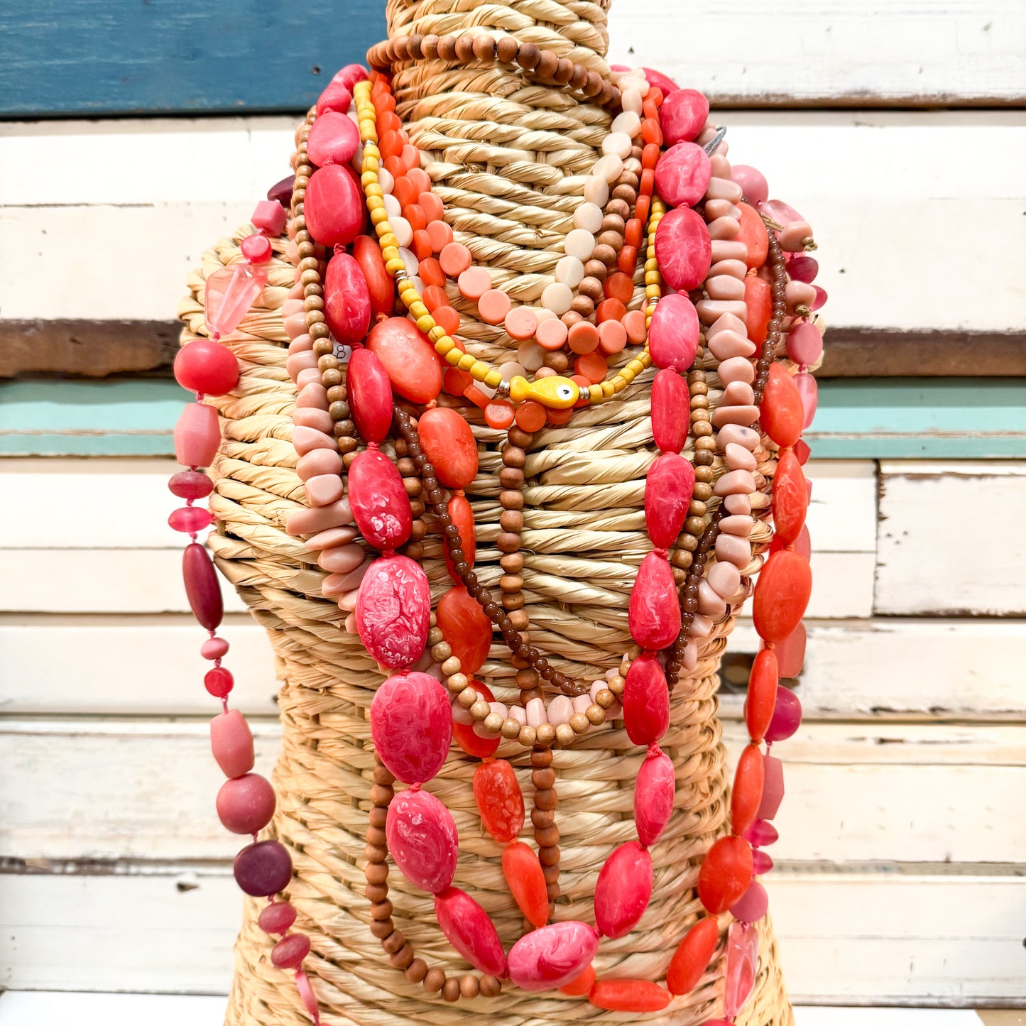 Pebble Necklace - Strawberry