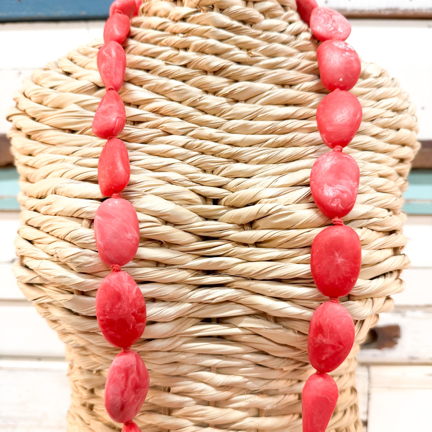 Pebble Necklace - Strawberry