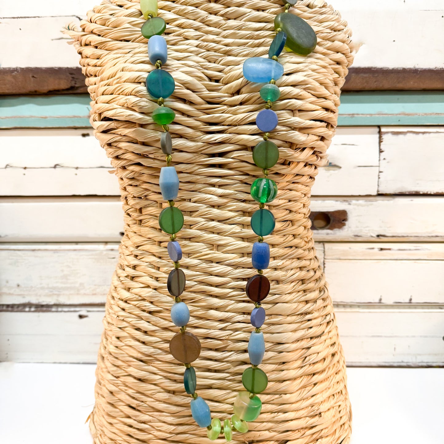 Fiesta Necklace - Mojito Green