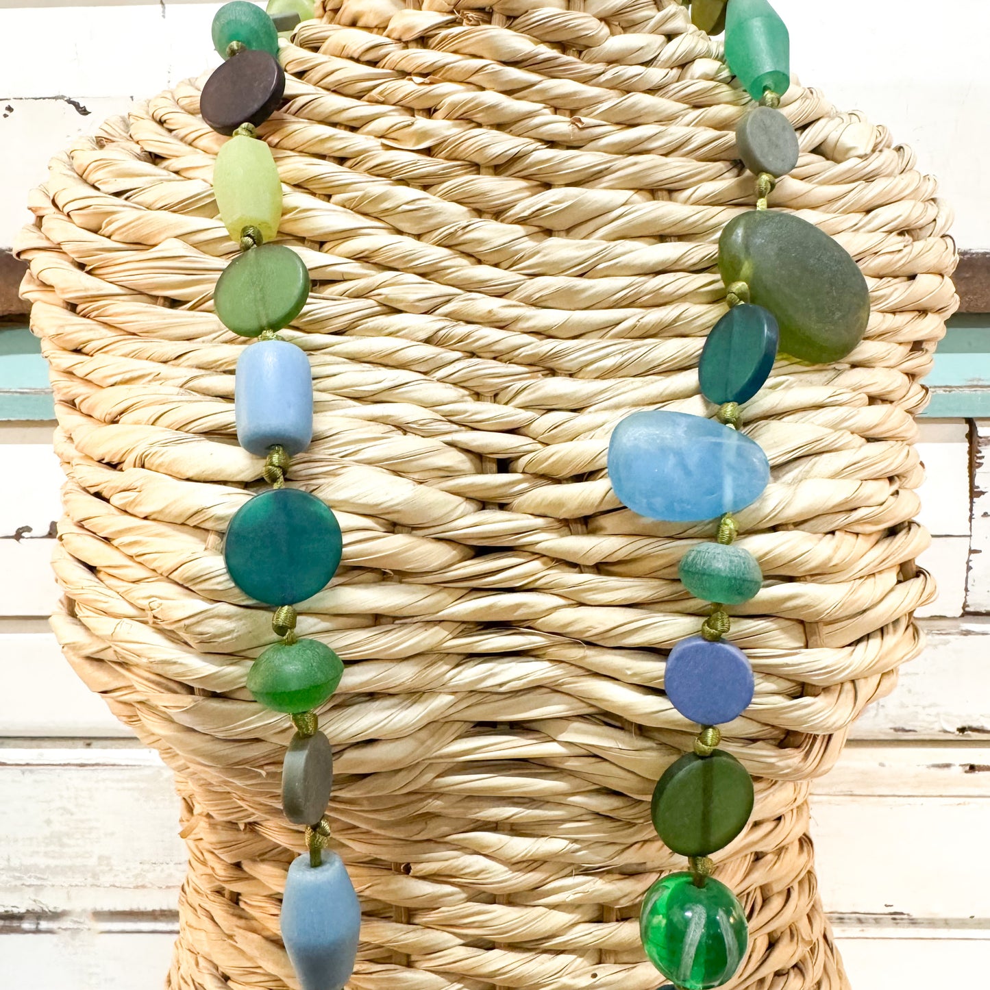 Fiesta Necklace - Mojito Green