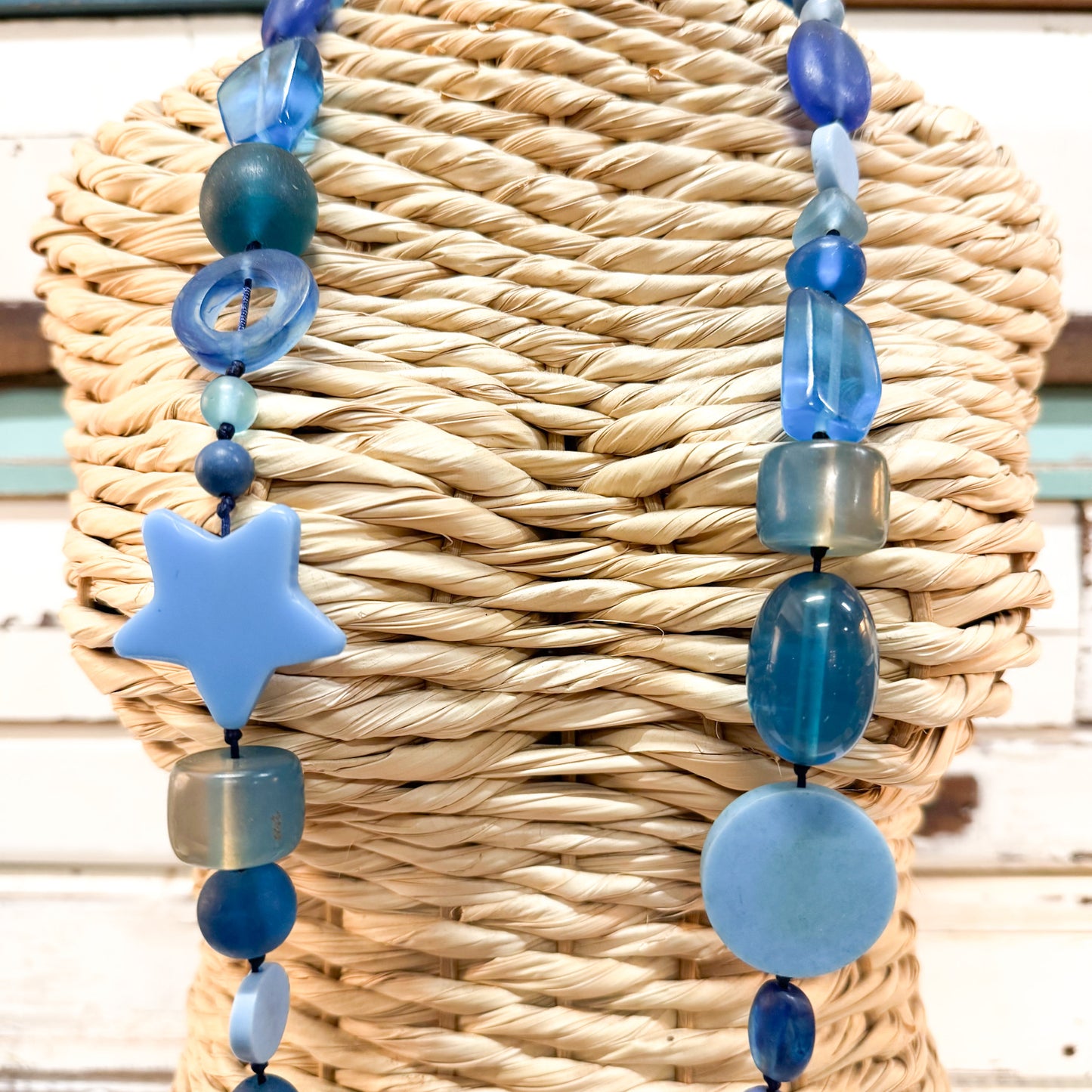 Fiesta Star Necklace - Curacao Blue