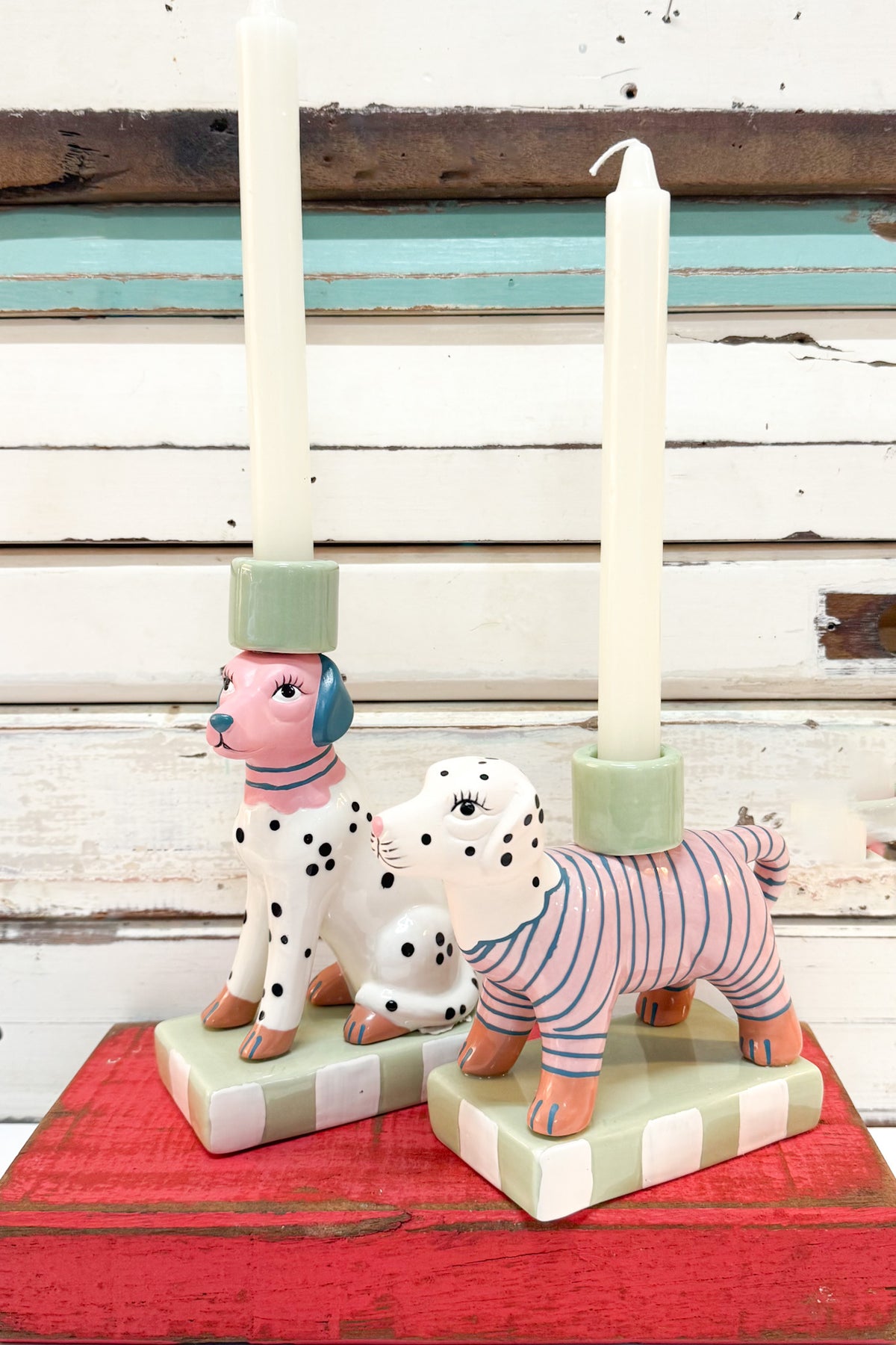 Rover The Dog Candle Holder